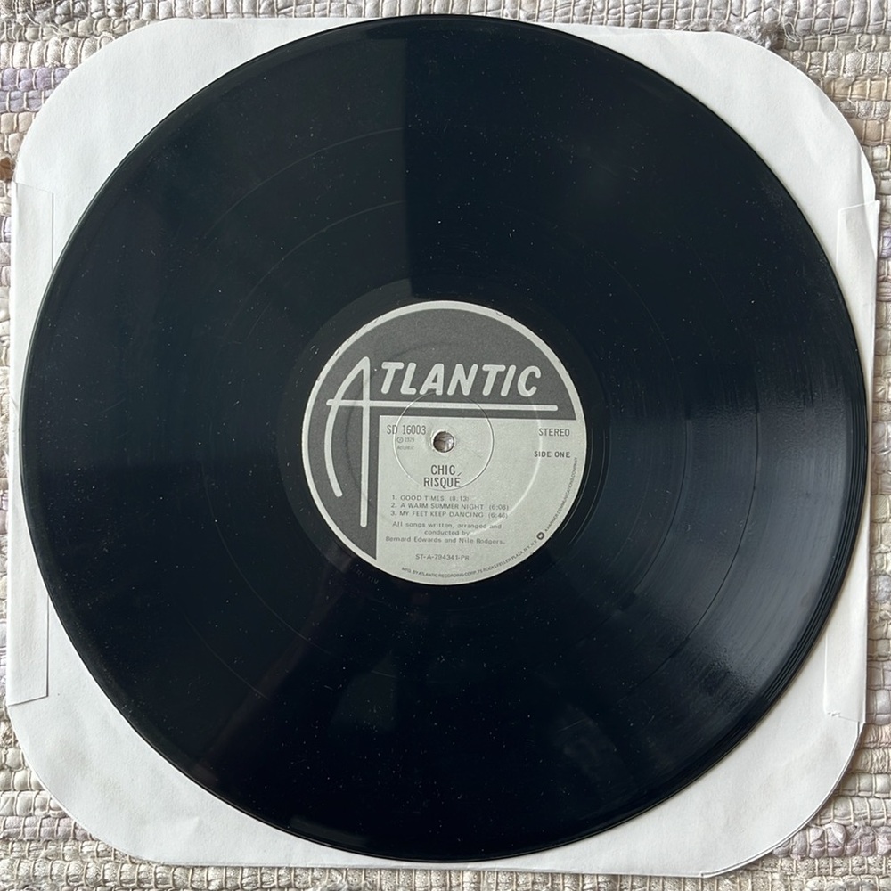 Chic - “Risqué” Vinyl LP - Picture 3 of 5